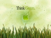 Apple wallpaper 2 green