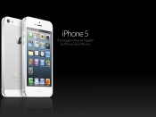 iPhone 5 Black Background